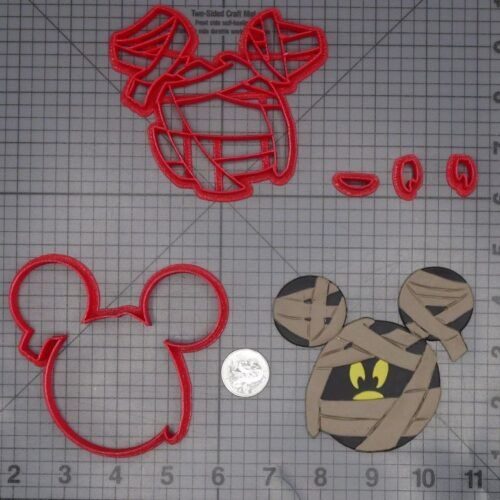 Halloween - Mickey Mouse Mummy 266-L018 Cookie Cutter Set
