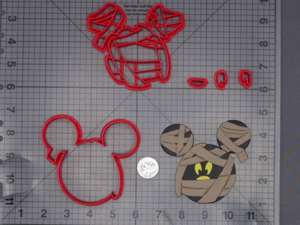 Halloween - Mickey Mouse Mummy 266-L018 Cookie Cutter Set