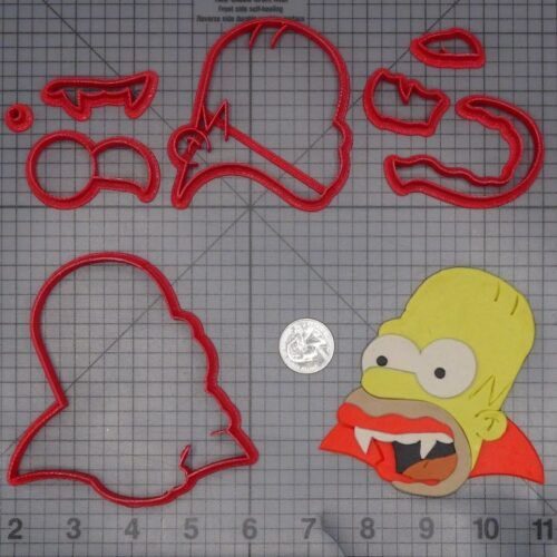 Halloween - Simpsons - Homer Vampire 266-K981 Cookie Cutter Set