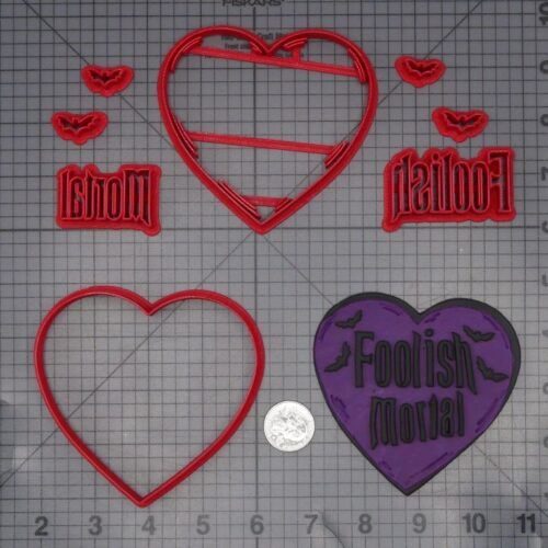 Haunted Mansion - Foolish Mortal Heart 266-K980 Cookie Cutter Set