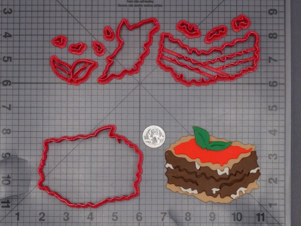 Lasagna 266-K889 Cookie Cutter Set