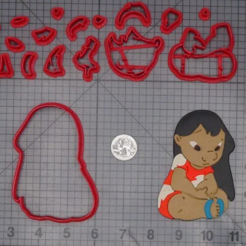 Lilo and Stitch - Lilo 266-K917 Cookie Cutter Set