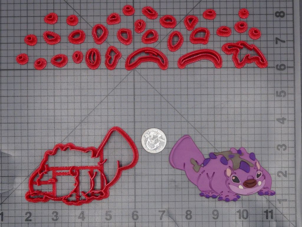 Lilo and Stitch - Richter Body 266-G621 Cookie Cutter Set