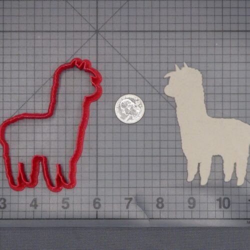 Llama 266-K659 Cookie Cutter Silhouette