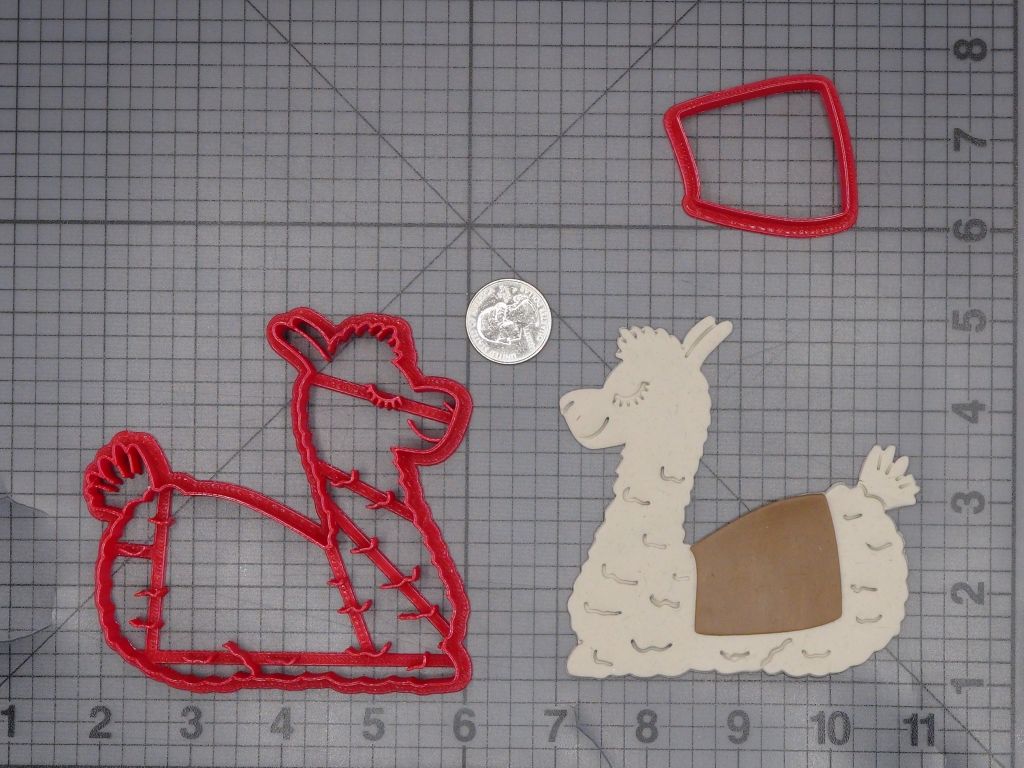 Llama 266-K786 Cookie Cutter Set