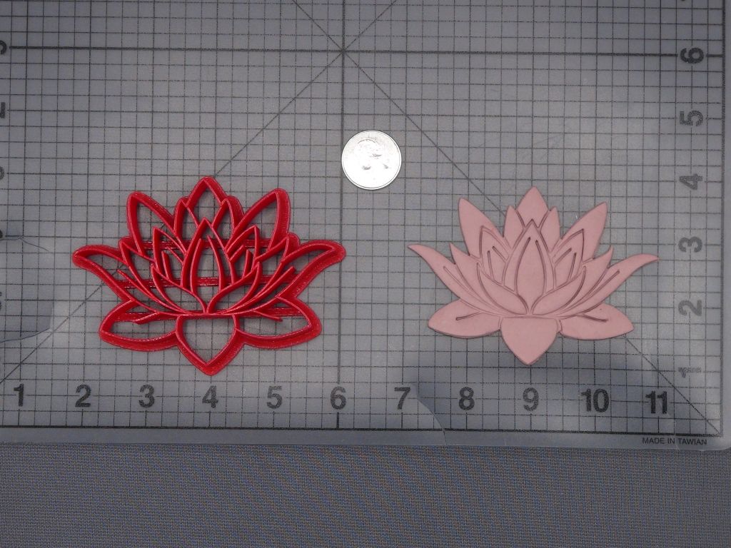 Lotus Flower 266-K756 Cookie Cutter