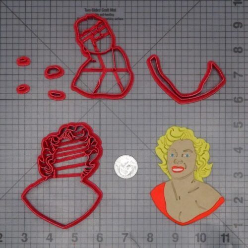 Marilyn Monroe 266-F111 Cookie Cutter Set
