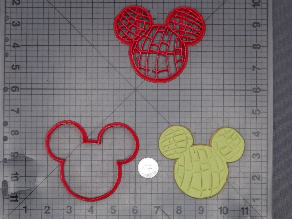Mickey Mouse Concha 266-I217 Cookie Cutter Set