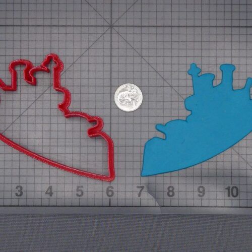 Monopoly - Ship Piece 266-K834 Cookie Cutter Silhouette