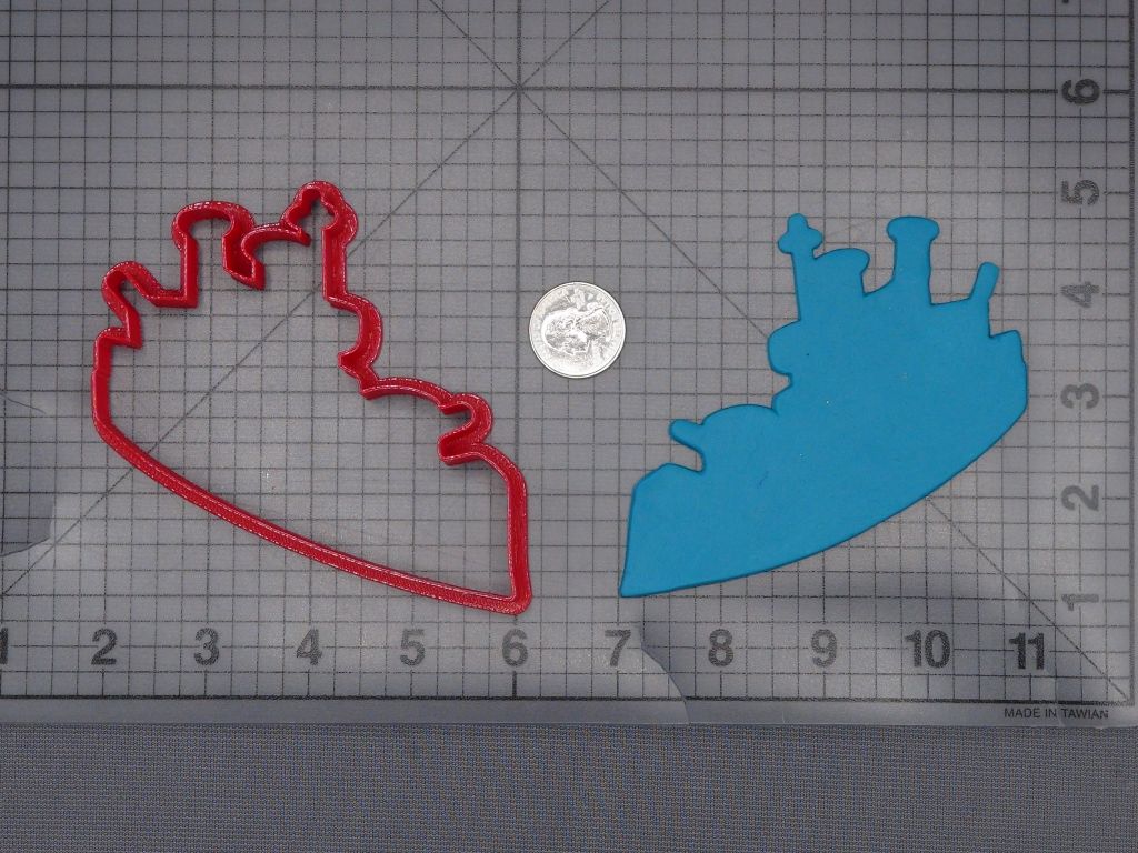 Monopoly - Ship Piece 266-K834 Cookie Cutter Silhouette