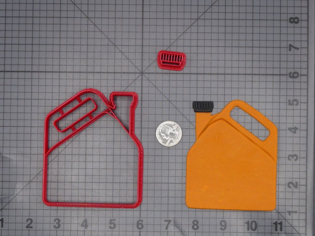 Motor Oil 266-K704 Cookie Cutter Set