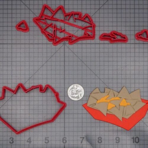 Nacho Chips 266-K855 Cookie Cutter Set