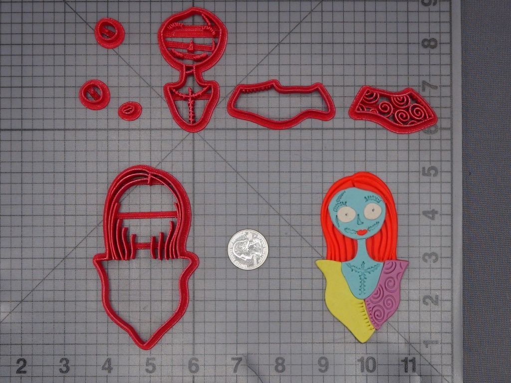 Nightmare Before Christmas - Sally 266-L049 Cookie Cutter Set