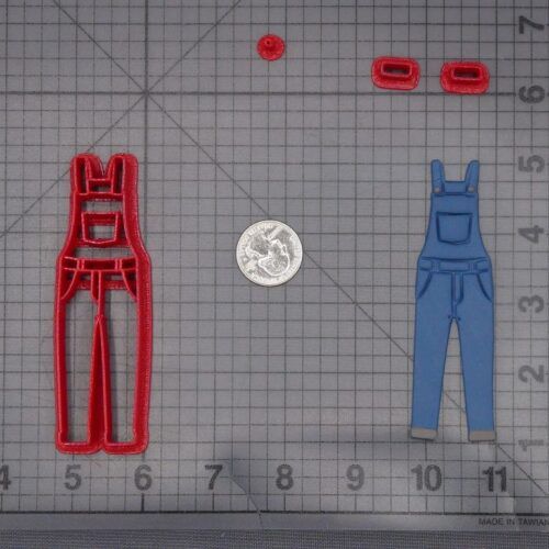 Overalls 266-K887 Cookie Cutter Set
