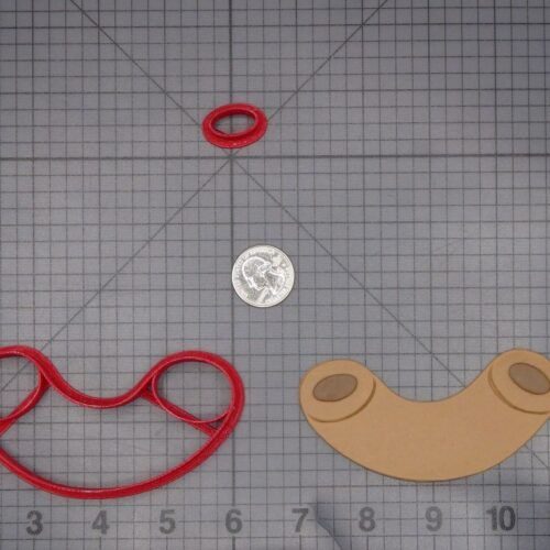 Pasta Noodle 266-K923 Cookie Cutter Set