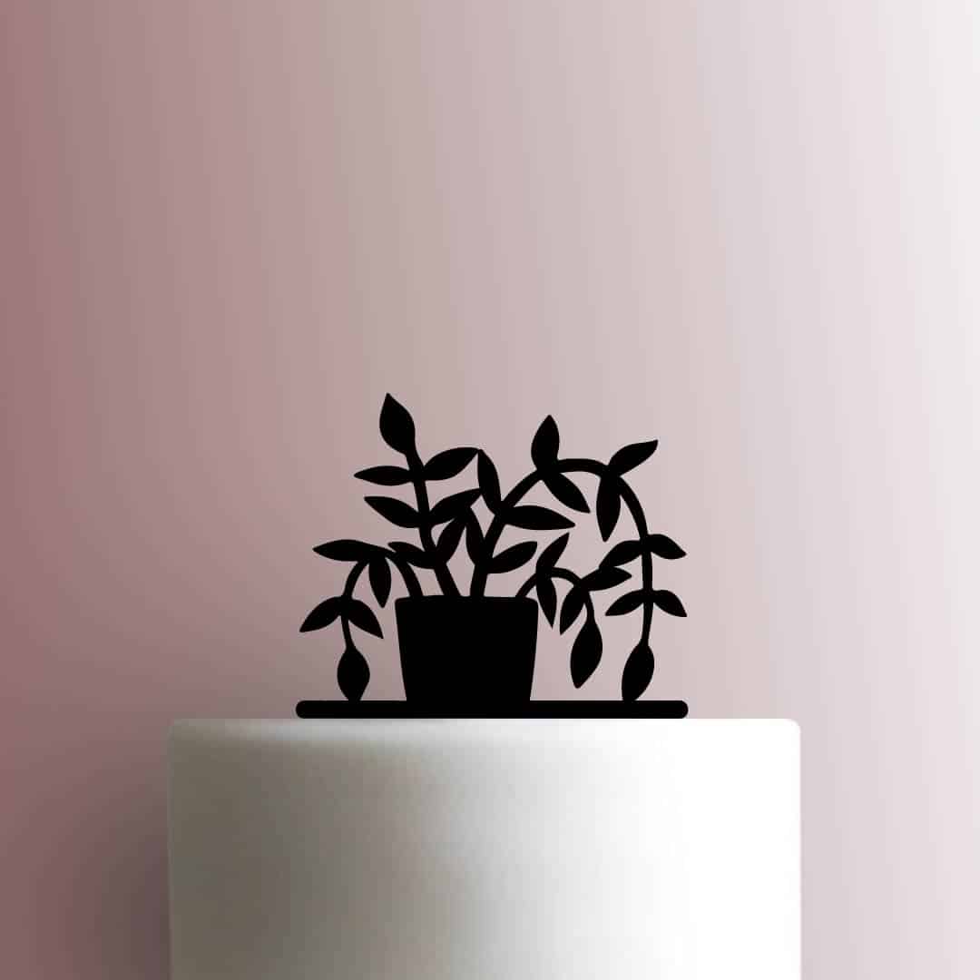 Plant 225-B898 Cake Topper