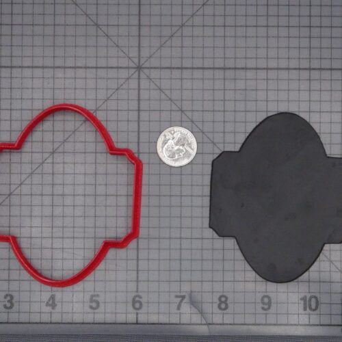 Plaque 266-K792 Cookie Cutter Silhouette