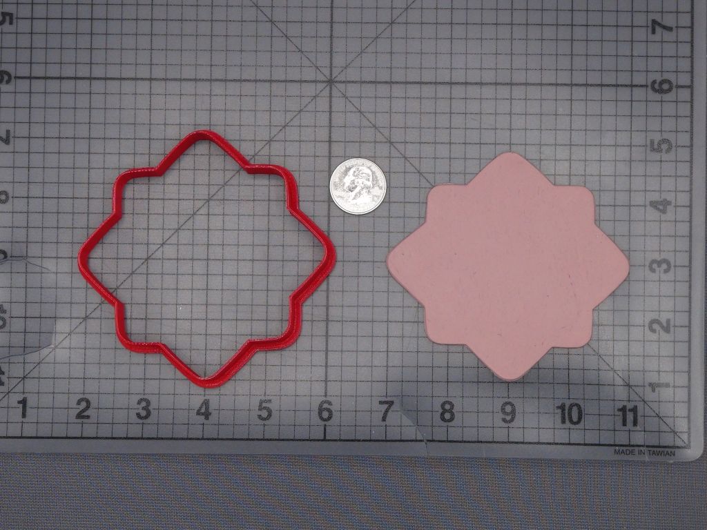 Plaque 266-K863 Cookie Cutter Silhouette