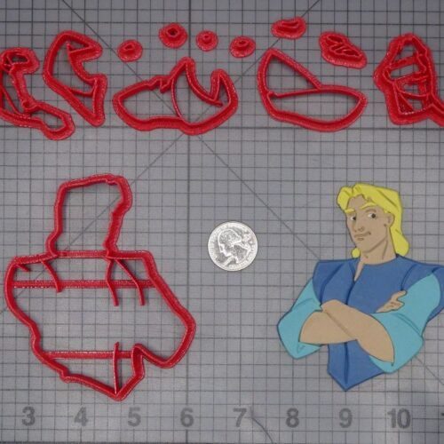 Pocahontas - John Smith 266-F765 Cookie Cutter Set