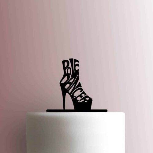 Pole Dancer High Heel 225-B834 Cake Topper