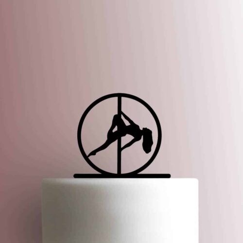 Pole Girl 225-B897 Cake Topper