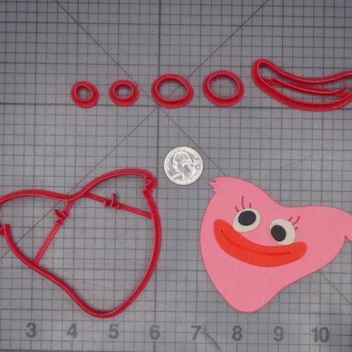 Poppy Playtime - Kissy Misy Head 266-K877 Cookie Cutter Set