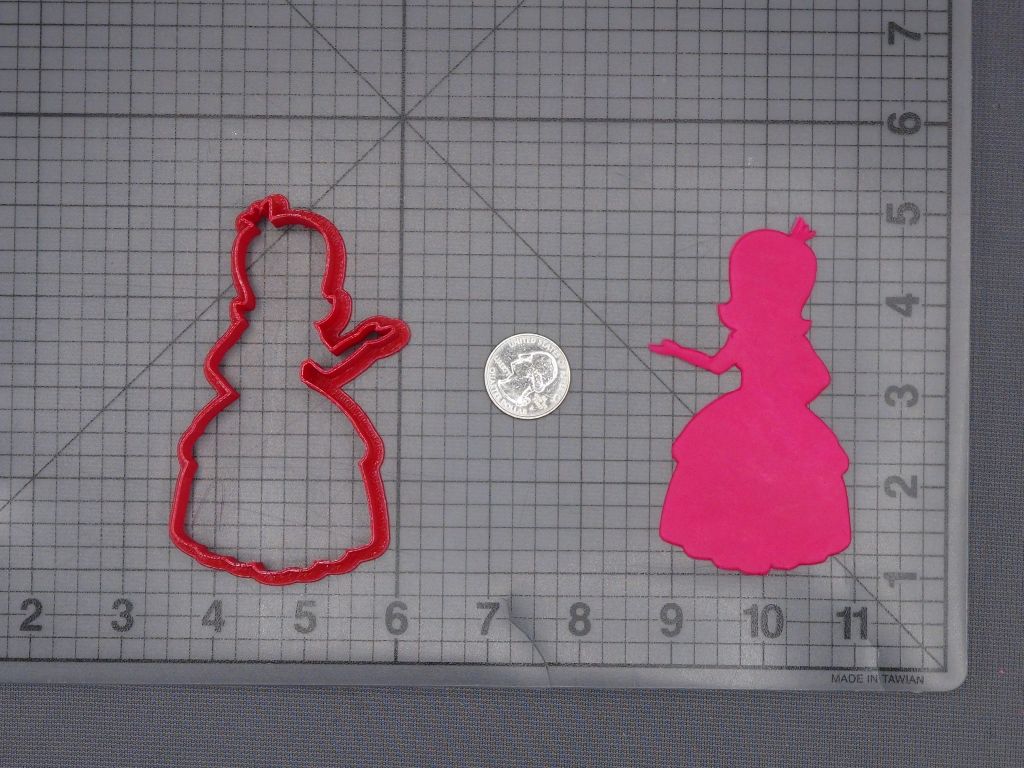 Princess Body 266-K758 Cookie Cutter Silhouette