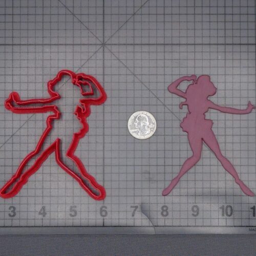 Sailor Moon - Jupiter Body 266-H597 Cookie Cutter Silhouette