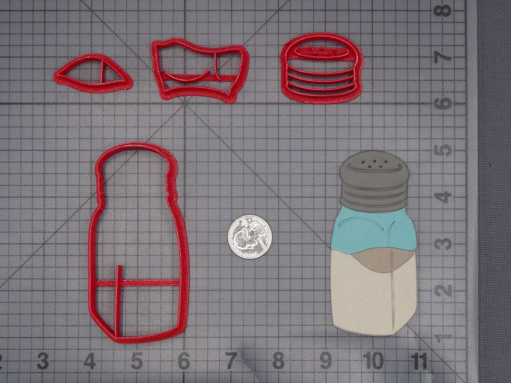 Salt Shaker 266-K848 Cookie Cutter Set