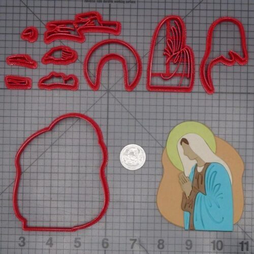 Santa Maria Praying 266-K749 Cookie Cutter Set