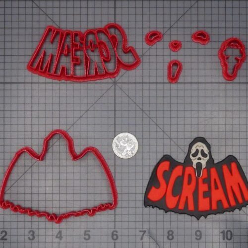 Scream - Ghostface Logo 266-L020 Cookie Cutter Set