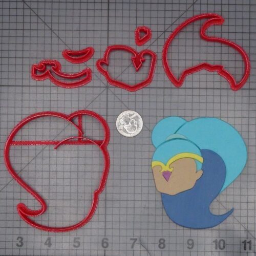Shimmer and Shine - Shine Head 266-H154 Cookie Cutter Set