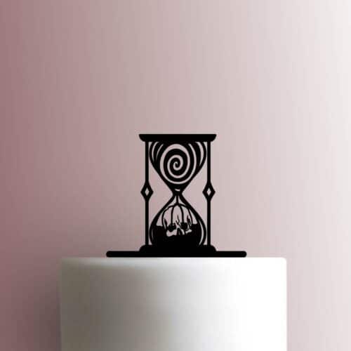Skull Hourglass 225-B824 Cake Topper