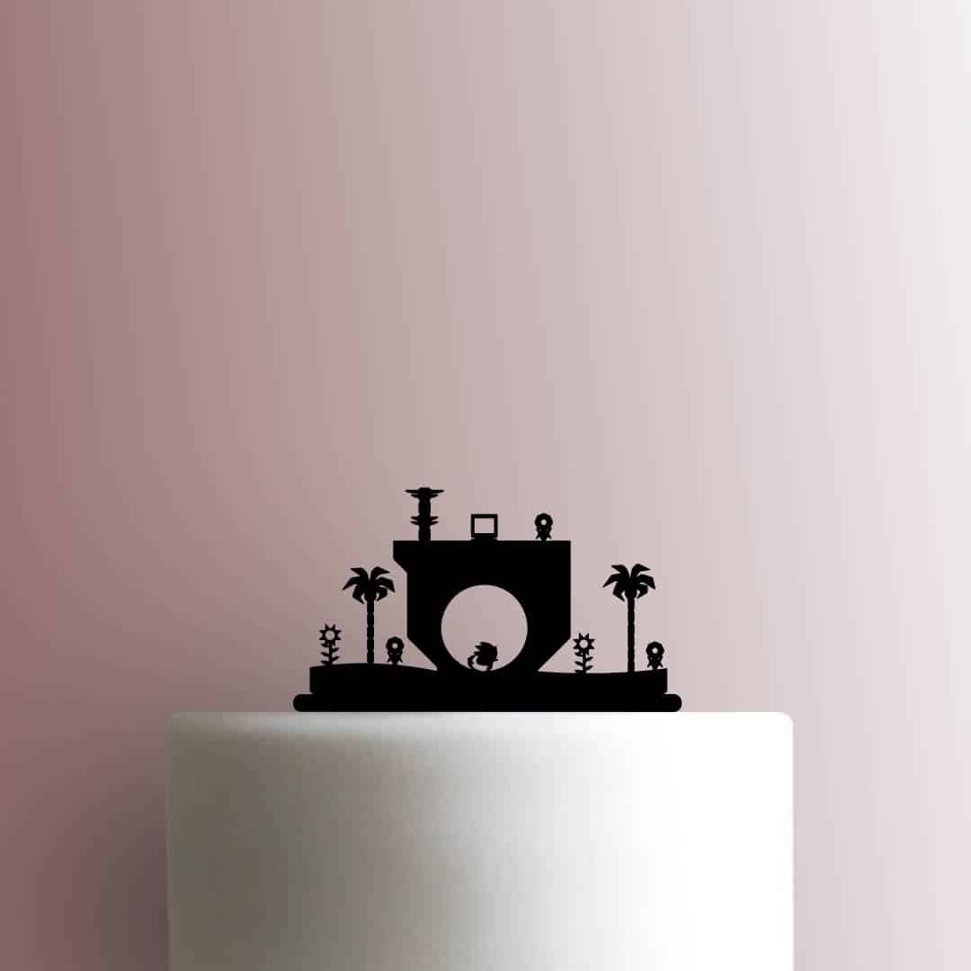 Sonic the Hedgehog Game Scene 225-B825 Cake Topper