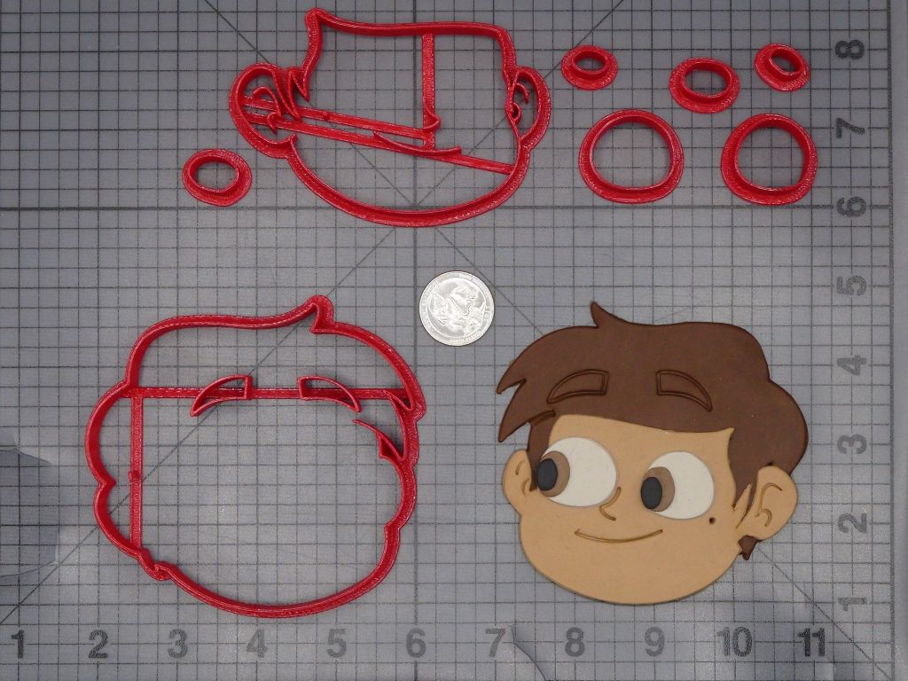 Star VS The Force of Evil - Marco Head 266-K875 Cookie Cutter Set