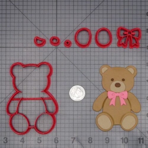 Teddy Bear 266-K747 Cookie Cutter Set