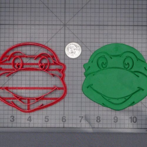 Teenage Mutant Ninja Turtle - TMNT - Turtle Head 266-K904 Cookie Cutter