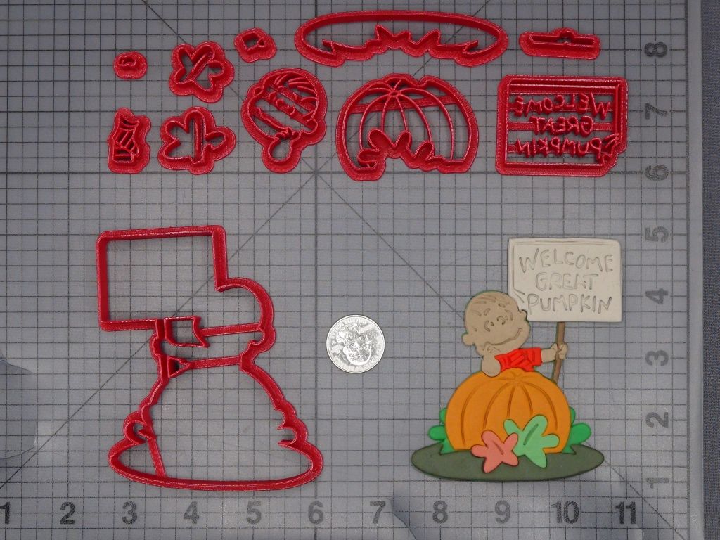 Thanksgiving - Peanuts Pumpkin Patch 266-L013 Cookie Cutter Set
