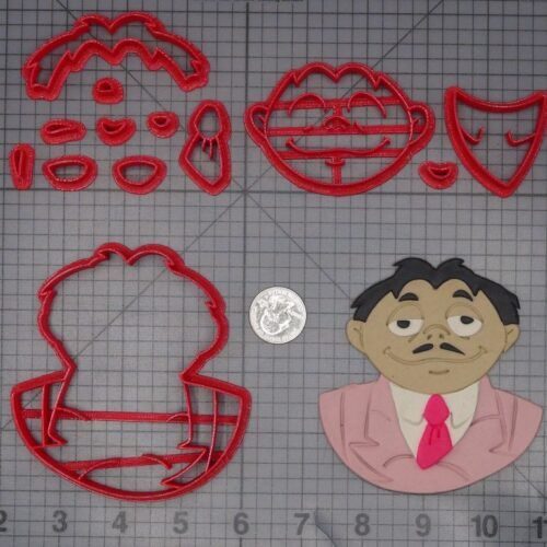 The Addams Family - Gomez 266-K874 Cookie Cutter Set