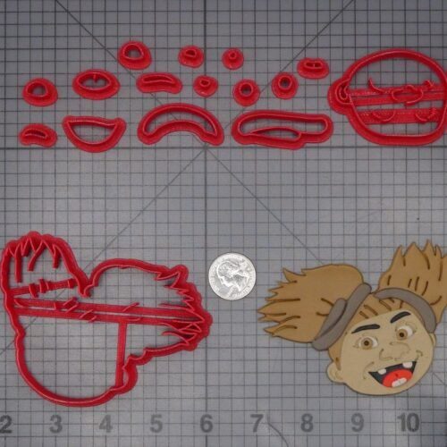 The Croods - Sandy Head 266-G233 Cookie Cutter Set
