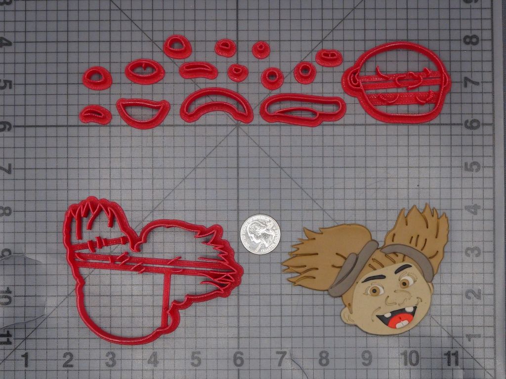 The Croods - Sandy Head 266-G233 Cookie Cutter Set
