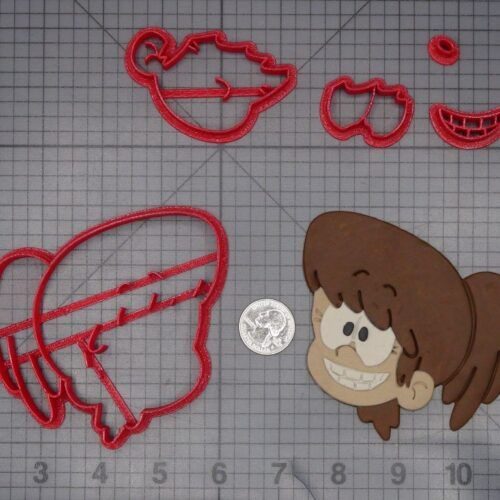 The Loud House - Lynn Head 266-K882 Cookie Cutter Set