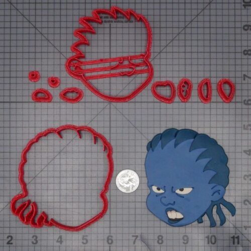 The Proud Family - Nubia Head 266-K871 Cookie Cutter Set