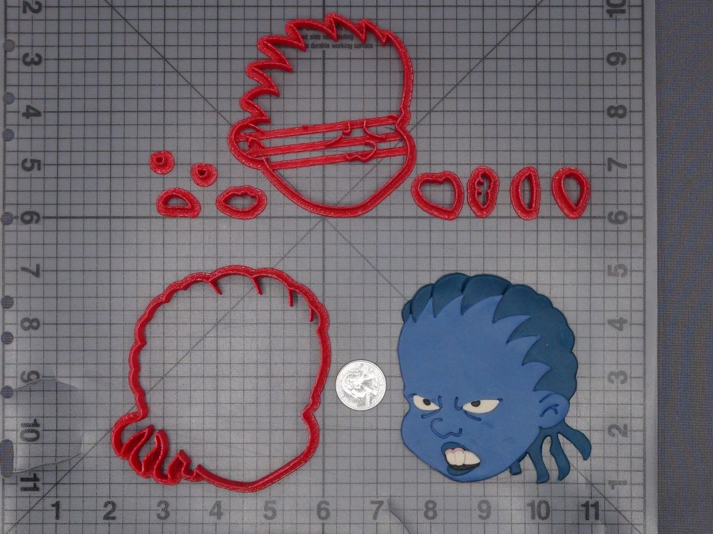 The Proud Family - Nubia Head 266-K871 Cookie Cutter Set
