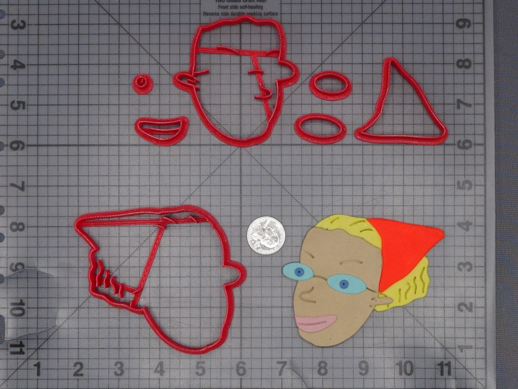 The Wild Thornberrys - Marianne Head 266-K873 Cookie Cutter Set