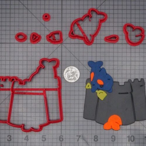 Whale Sand Castle 266-K788 Cookie Cutter Set