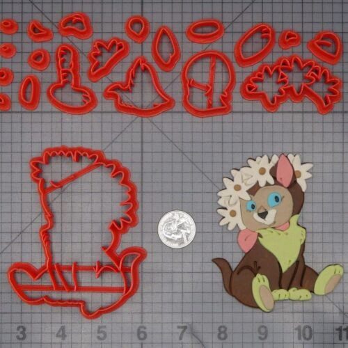 Alice in Wonderland - Dinah the Cat Body 266-L152 Cookie Cutter Set