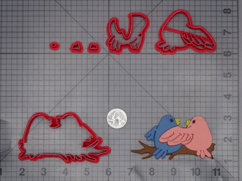 Birds on Branch 266-K953 Cookie Cutter Set