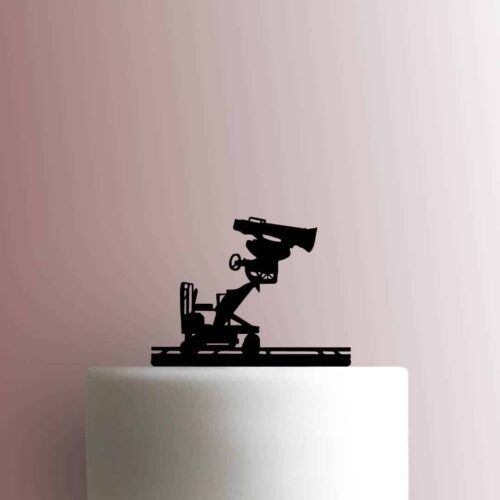 Camera Dolly 225-C031 Cake Topper