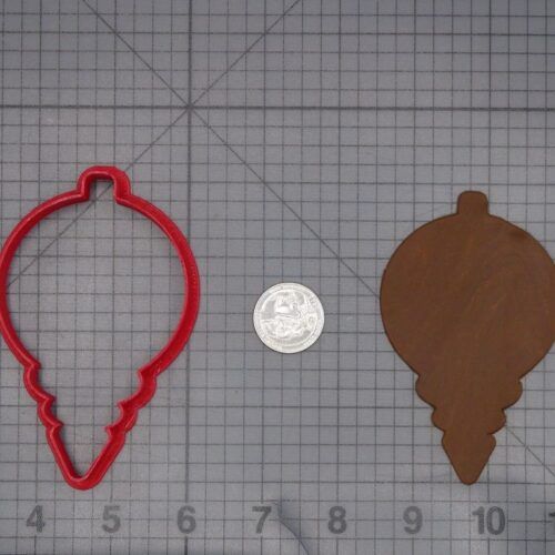 Christmas - Ornament 266-L074 Cookie Cutter Silhouette